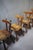 Vintage French Brutalist Wooden Chairs, 1950s, Set of 4 For Sale - Image 10 of 18