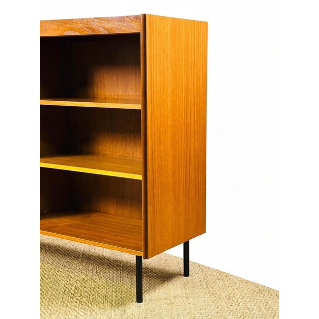 Tall Scandinavian Teak Sideboard, 1960s For Sale - Image 15 of 17