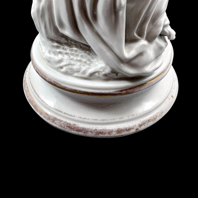 Victorian Porcelain Figural Candlesticks, Set of 2 For Sale - Image 15 of 18