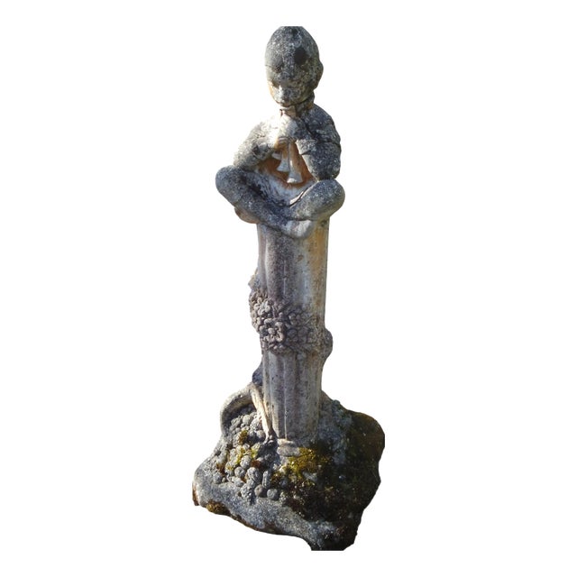 Antique Stone Figure from England, 1890s For Sale