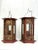 Chinoiserie Pair of Asian Hand Carved Wooden Lanterns For Sale - Image 3 of 10