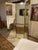 Mid-Century Modern Tri-Panel Dual-Sided Full Length Mirror For Sale - Image 6 of 11