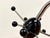 Vintage Space Age Sputnik Saturn Wall-Mounted Coat Rack in Black and Chrome from IKEA, 1990s For Sale - Image 11 of 15