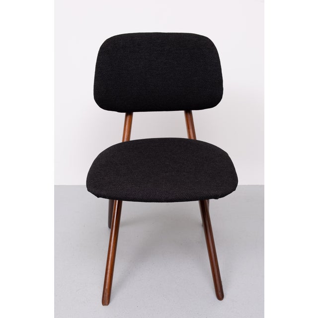 Dutch Scissors Dining Chairs Louis by Van Teeffelen for Wébé, 1959, Set of 8 For Sale - Image 13 of 14