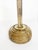 Gae Aulenti Large Brass and Rattan Candleholder in the style of Gae Aulenti, France, 1970s For Sale - Image 4 of 12