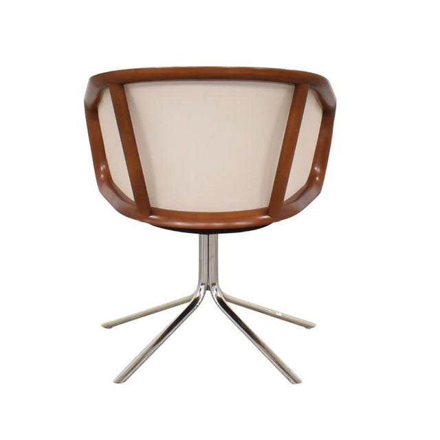 Light and sophisticated lounge chair from Hickory Business Furniture. These lounge chairs have a semi-translucent mesh...
