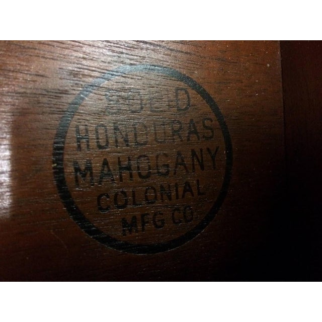 Vintage Secretary Desk, Colonial Furniture Company, Mahogany Desk For Sale - Image 9 of 11
