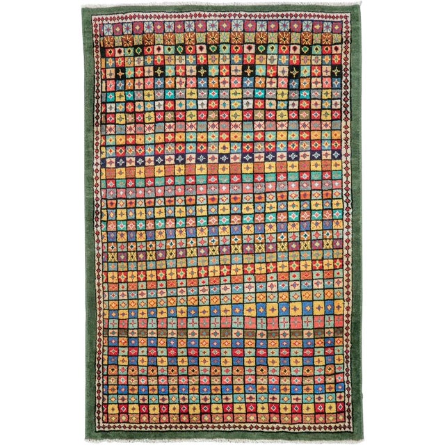 Vintage Persian Mahal Rug – Size: 2' 7" X 4" For Sale