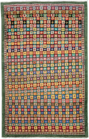 Vintage Persian Mahal Rug – Size: 2' 7" X 4"