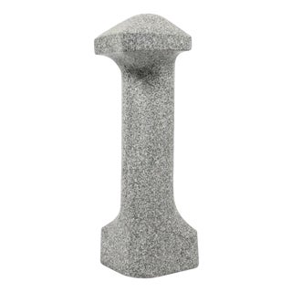 Slanted Column Granite Sculpture by Yasuo Mizui, 1993 For Sale