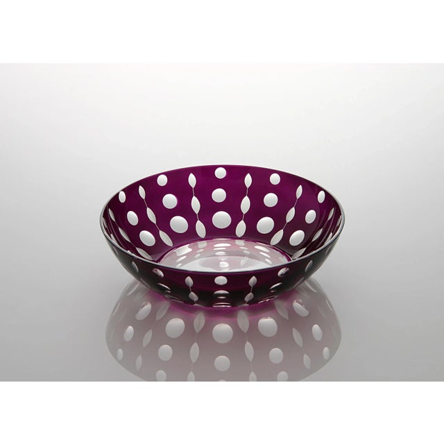 Traditional Perla Trinket Bowl II, Purple For Sale - Image 3 of 3