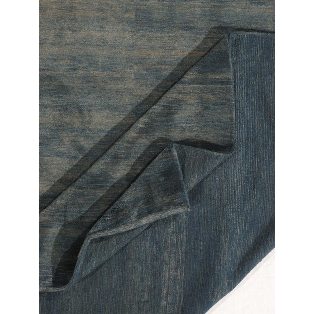 Vintage Hand-Knotted Persian Gabbeh Rug 8'8" X 9'3" For Sale In Washington DC - Image 6 of 6