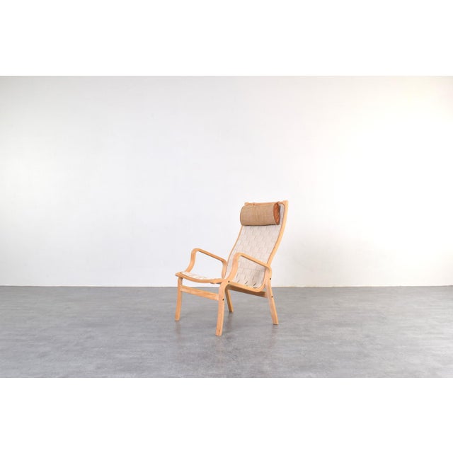 The "Albert" armchair was designed in the 1970s by Finn Østergaard, is a perfect example of Scandinavian modernism, where...