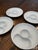 Ceramic Late 20th Century Bordallo Pinheiro Artichoke Plates White Ceramic - Set of Four For Sale - Image 7 of 8