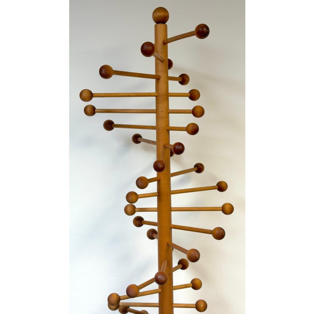 Modern Scandinavian Modern Atomic Coat Stand, Style of Nanna Ditzel, Denmark, 1970s For Sale - Image 3 of 17