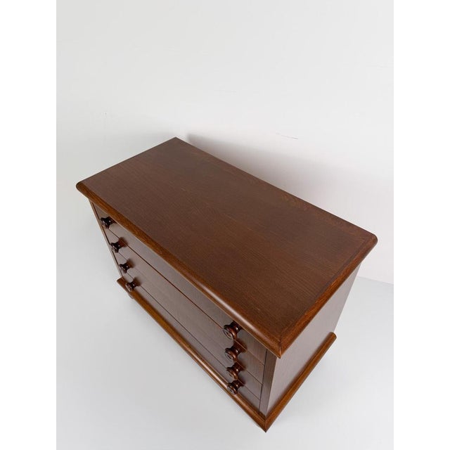 Mid-Century Fir and Ash Chest of Drawers in the style of Charlotte Perriand, 1970s For Sale - Image 10 of 18