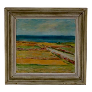 C. W. Sundman, Ocean View, 1960s, Oil on Canvas, Framed For Sale