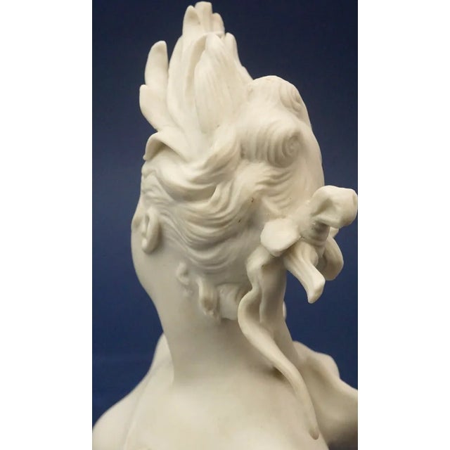 19th Century Bust of Messalina in Biscuit Porcelain from Sevres, France For Sale - Image 14 of 18