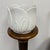 20th Century Portuguese White Ceramic Swan Planter For Sale - Image 4 of 9