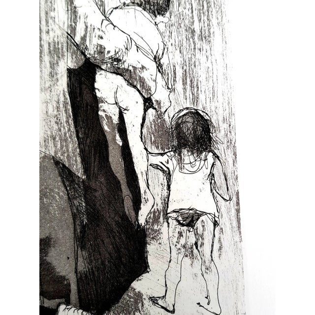 Jean Jansem - Original Etching 1974 For Sale - Image 3 of 4