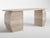 Marble y desk by ky architecture dimensions: w 208 x d 75 x h 75 cm materials: marble.