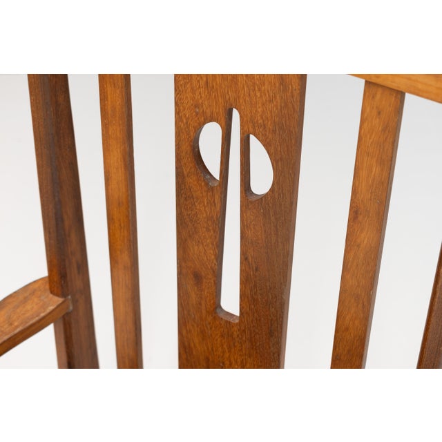 Oak Dining Chairs, 1950, Set of 6 For Sale - Image 6 of 12