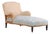French Napoleon III Chaise Longue With Turned Legs, C. 1860 For Sale
