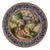 Italian Majolica Expulsion Plate from Paradise For Sale