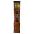 19th Century Oak Wood Frame / Brass Face Tall Case Clock For Sale - Image 13 of 13