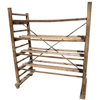 Blonde Beech Bakery Trolley For Sale