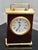 Traditional Howard Miller Rosewood Finish Bracket Mantel Clock 613-528 Carriage Desk Brass For Sale - Image 3 of 3
