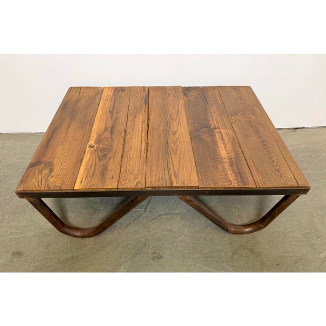 Vintage Industrial Coffee Table, 1960s For Sale - Image 15 of 16