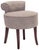 The adorable vanity chair is petite enough to tuck in a bathroom or bedroom, and Brim With feminine style. Graceful cherry...