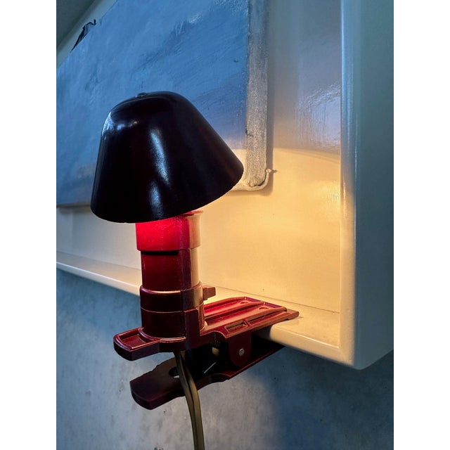 Vintage Bakelite Clamp Lamp, 1920s For Sale - Image 4 of 14