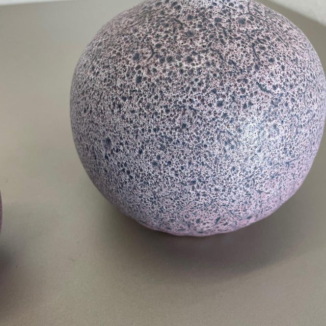 Ceramic Vase Objects from Römhild, Germany, 1970s, Set of 2 For Sale - Image 9 of 18