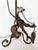 Gothic Antique Hand Forged Lamp For Sale - Image 3 of 3