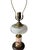 Antique Victorian Hand Painted Custard Glass EAPG Electrified Oil Lamp This is a late 19th century Victorian era oil lamp...