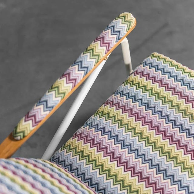 Set of Reclining Armchairs in Missoni Fabric, 1970s For Sale - Image 11 of 13