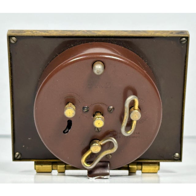 Mid 20th Century MCM Art Deco Jaz Najic Alarm Clock: French Vintage Display (c. 1950s) For Sale - Image 5 of 11