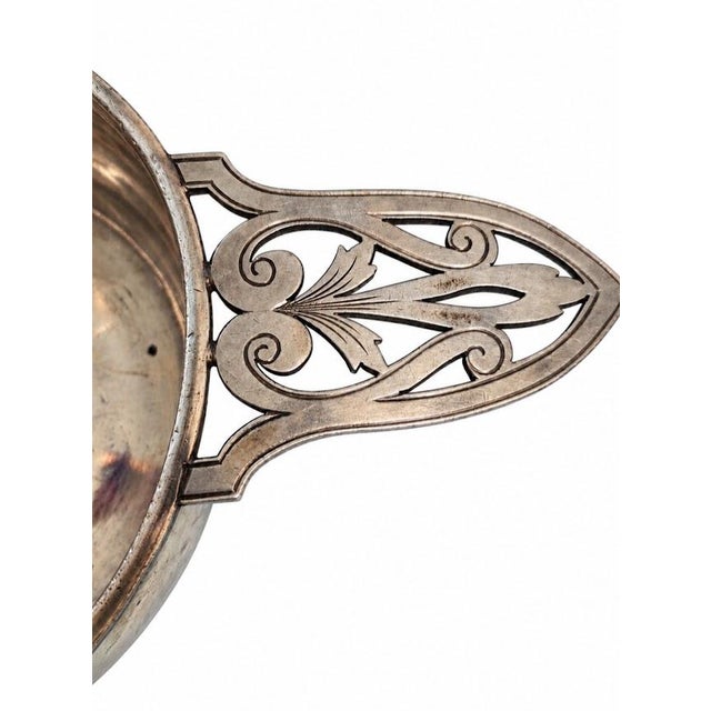 Mid-Century Modern Vintage International Silver Porringer Bowl For Sale - Image 3 of 5