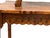 Wood French Art Nouveau Two-Tier Walnut Tea Table With Hand-Carved Floral Decoration, Circa 1890 For Sale - Image 7 of 12