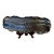 Antique Japanese Carved Keyaki Wood Banana Leaf Tray – Signed Ichiyama – Meiji Period, C. 1860 – 28” [Kh] For Sale