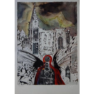 Salvador Dali, Alsace (SNCF, Suite Papillon), Lithograph For Sale