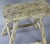 Chinese Early 20th Century Antique Chinese Elm Stool For Sale - Image 3 of 7