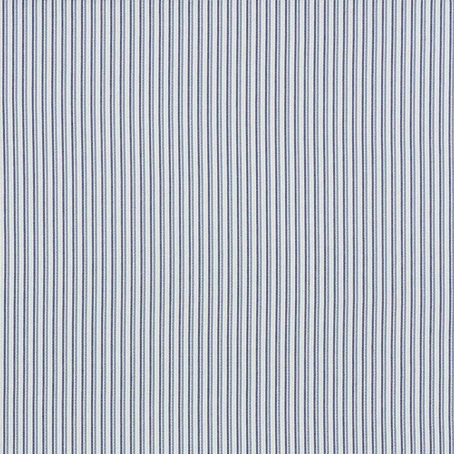 Schumacher Schumacher Barbary Stripe Indoor/Outdoor Fabric in Blue For Sale - Image 4 of 4