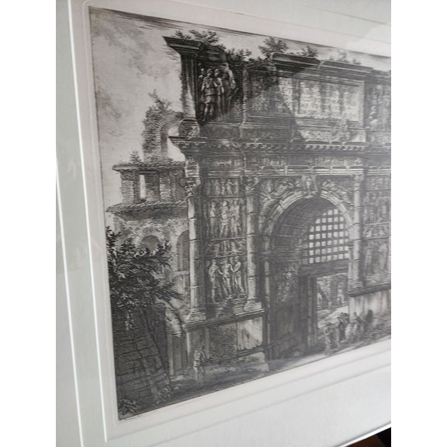Late 18th Century Giovanni Battista Piranesi (Italian, 1720-1778) Veduta Dell' Arco Di Benevento Nel Regno Di Napoli Reproduction Print For Sale In Seattle - Image 6 of 7