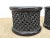 Pair of Mid 20th Century Pierced Carved Wood Stools For Sale - Image 9 of 10