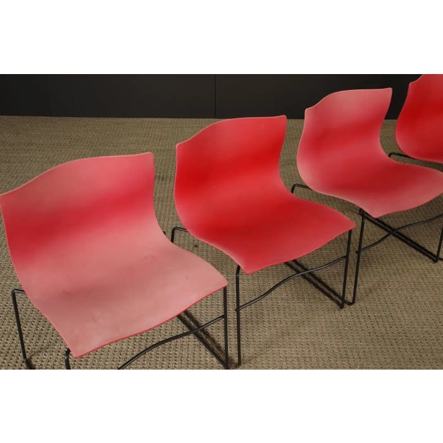 1990s Massimo Vignelli for Knoll Intl 'Handkerchief' Set W Unique Provenance, Signed For Sale - Image 5 of 18