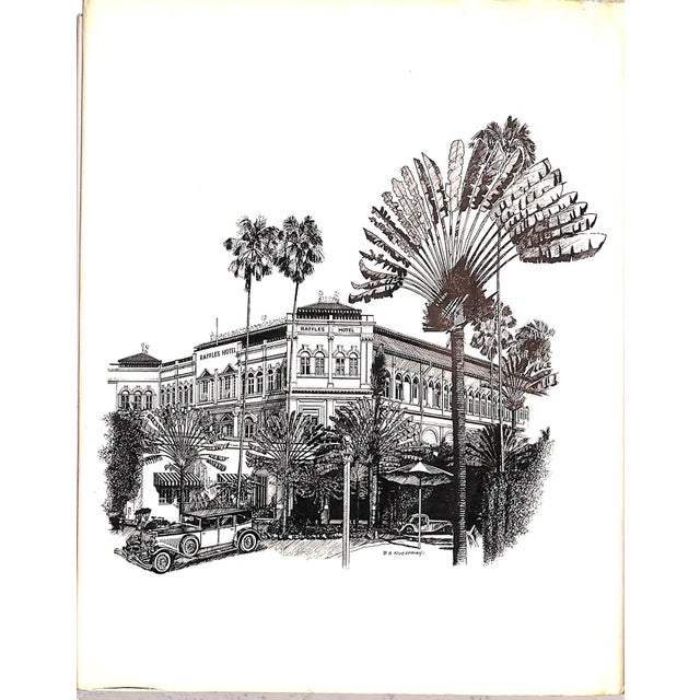 "There Is Only One Raffles: The Story of a Grand Hotel" 1981 Sharp, Ilsa For Sale - Image 4 of 12