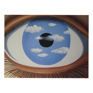 After René Magritte, The False Mirror, Lithograph For Sale